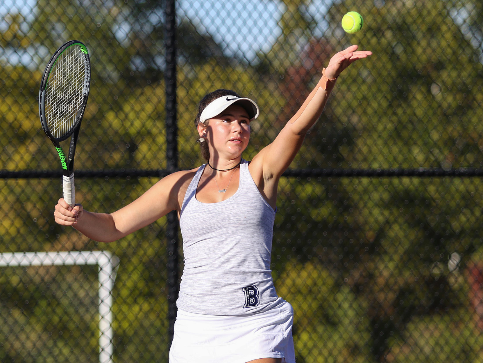 John Burroughs vs. Visitation tennis